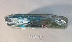 Large Cenedese Murano Glass Aquarium Sculpture or Bookend Amazing Quality