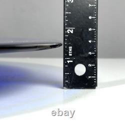 Large Cobalt Blue Art Glass Millefiori Bowl Hand Blown Murano Style 16