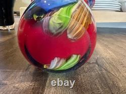 Large Exquisite possible Murano hand blown glass vase, perfect condition