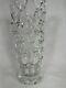 Large Hand Blown GLASS ROD LATTICE STYLE Vase WOVEN LOOK Murano Style 11.25