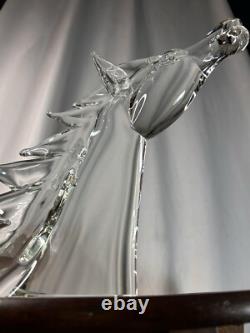 Large Hand Blown Murano Art Glass Horse Head 11 Gorgeous HUGE