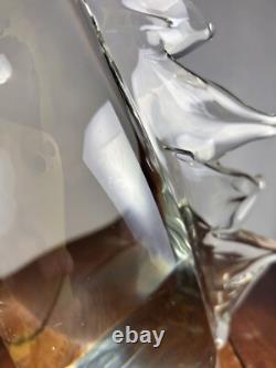 Large Hand Blown Murano Art Glass Horse Head 11 Gorgeous HUGE