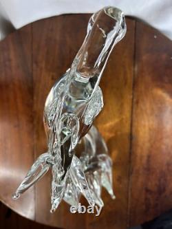 Large Hand Blown Murano Art Glass Horse Head 11 Gorgeous HUGE