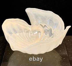 Large Hand Blown Murano Swirl Pattern Decorative Bowl Made In Italy 12