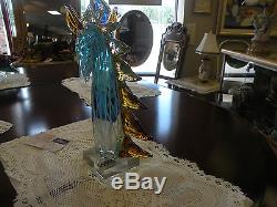 Large Hand Blown Murano-style Glass Horse
