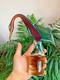 Large Italian Hand Blown Murano Glass Swan Bird Stature Figurine H 10 1/4 inch