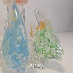 Large Murano Italian Hand Blown Glass Fish Sculpture