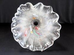 Large Murano Millefiori Hand Blown Glass Pendant Ceiling Light Fixture