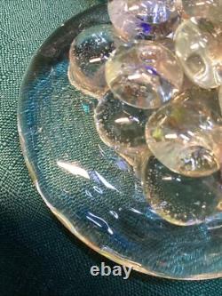 Large SEAHORSE AMONG SEAWEED Oggetti Murano Blown GLASS Amazing