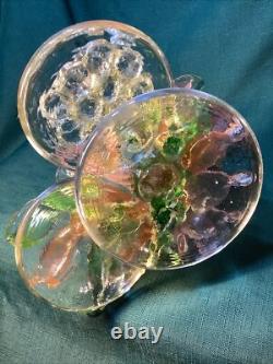 Large SEAHORSE AMONG SEAWEED Oggetti Murano Blown GLASS Amazing