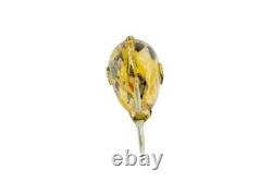 Large Vintage Murano Art Glass Exotic Fish Sculpture Hand Blown Italy 17in