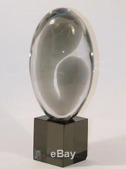 Livio Seguso Signed Original Art Glass Sculpture Murano Italy Mother & Child