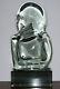 Loredano Rosin Original Murano Smoky Quartz Glass Sculpture of'Thinker' 20th C