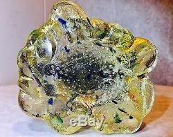 Lovely Hand Blown Fish Sculpture Murano Art Glass Master Costantini Signed 11.5