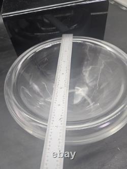 Luciano Vistosi Bola Hand Blown Murano Glass Double Walled Bowl Centerpiece