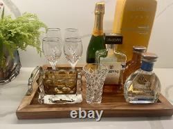 Luxury mbar Murano Hand Blown Glass Vase Hand Cut