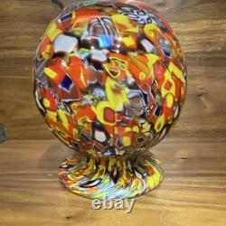 MAKE ME AN OFFER! Millefiori Murano Hand Blown Vase. Beautiful Vintage MCM