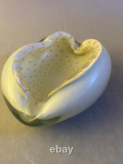 MCM Murano Classic Hand Blown Art Glass Bowl Alfredo Barbini