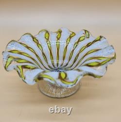 MCM Murano Made in Italy, Italian Hand Blown Art Glass Bowl Highly Collectable