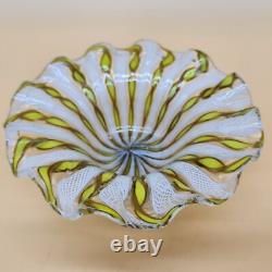 MCM Murano Made in Italy, Italian Hand Blown Art Glass Bowl Highly Collectable