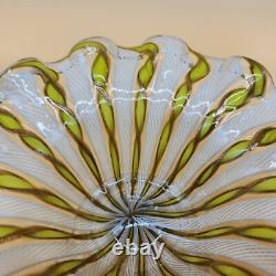 MCM Murano Made in Italy, Italian Hand Blown Art Glass Bowl Highly Collectable