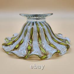 MCM Murano Made in Italy, Italian Hand Blown Art Glass Bowl Highly Collectable