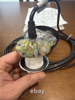 MILLEFIORI Hand blown MURANO Italian Glass Lamp Shade Pendant 7.5H X 12W Rare