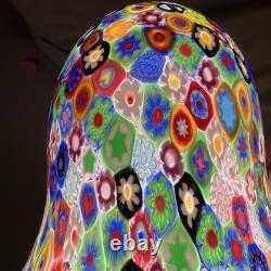 MILLEFIORI Original Hand blown MURANO Italian Glass Lamp Shade/pendant