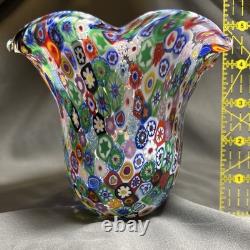 MILLEFIORI Original Hand blown MURANO Italian Glass Lamp Shade/pendant