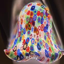 MILLEFIORI Original Hand blown MURANO Italian Glass Lamp Shade/pendant