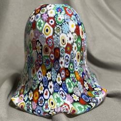 MILLEFIORI Original Hand blown MURANO Italian Glass Lamp Shade/pendant