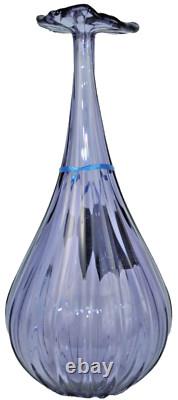 MURANO Art Glass Lavender Fiorellini Vase by FORMIA Italy Hand Blown New