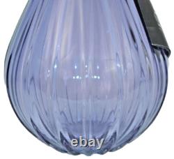 MURANO Art Glass Lavender Fiorellini Vase by FORMIA Italy Hand Blown New