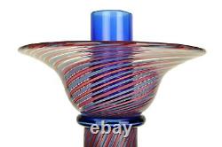 MURANO Art Glass Medium Candle Holder 20 by Cenedese Hand Blown Italy New