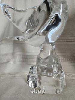 MURANO Glas Large DOVE Made In Italy Hand Blown Glass by LICIO ZANETTI