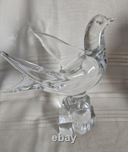 MURANO Glas Large DOVE Made In Italy Hand Blown Glass by LICIO ZANETTI