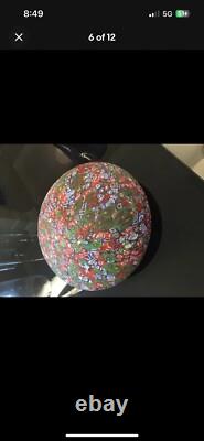 MURANO MILLEFIORI HAND BLOWN ART GLASS LAMP By FRATELI