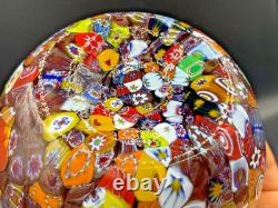 MURANO Multicolour Millefiori Hand Blown Glass Pitcher Vase Italy Fratelli Toso