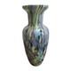 Maestri Vetrai Murano Vase Hand Blown Art Glass 15 Tall Made in Italy Lavender