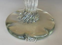 Marked Icet Arte Murano Hand Blown Glass Palm Tree Sculpture