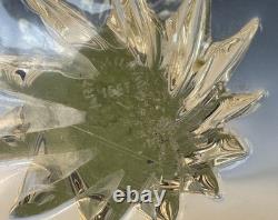 Marked Icet Arte Murano Hand Blown Glass Palm Tree Sculpture