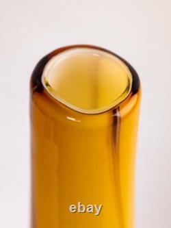 Mid 20th Century Vintage Italian Murano Hand Blown Glass Vase