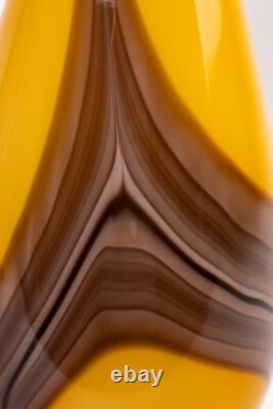 Mid 20th Century Vintage Italian Murano Hand Blown Glass Vase