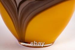 Mid 20th Century Vintage Italian Murano Hand Blown Glass Vase
