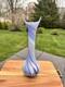 Mid-Century Modern Hand Blown Murano Style 17.5Tall Abstract Art Glass Vase