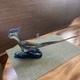 Mid Century Murano Hand Blown Art Glass Blue Roadrunner Figurine Bird 17in