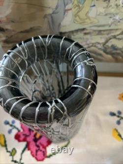 Modernist Hand Blown Murano Vase Expression Abstract