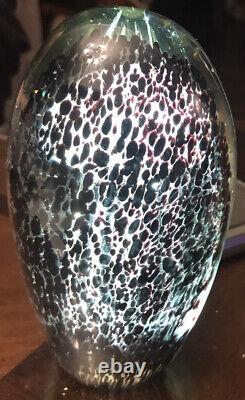 Moon Jellyfish Paperweight Murano Hand Blown Glass Sea LifeBEAUTIFUL