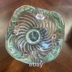 Murano Aqua Hand blown Glass Bowl