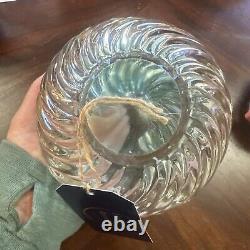 Murano Aqua Hand blown Glass Bowl